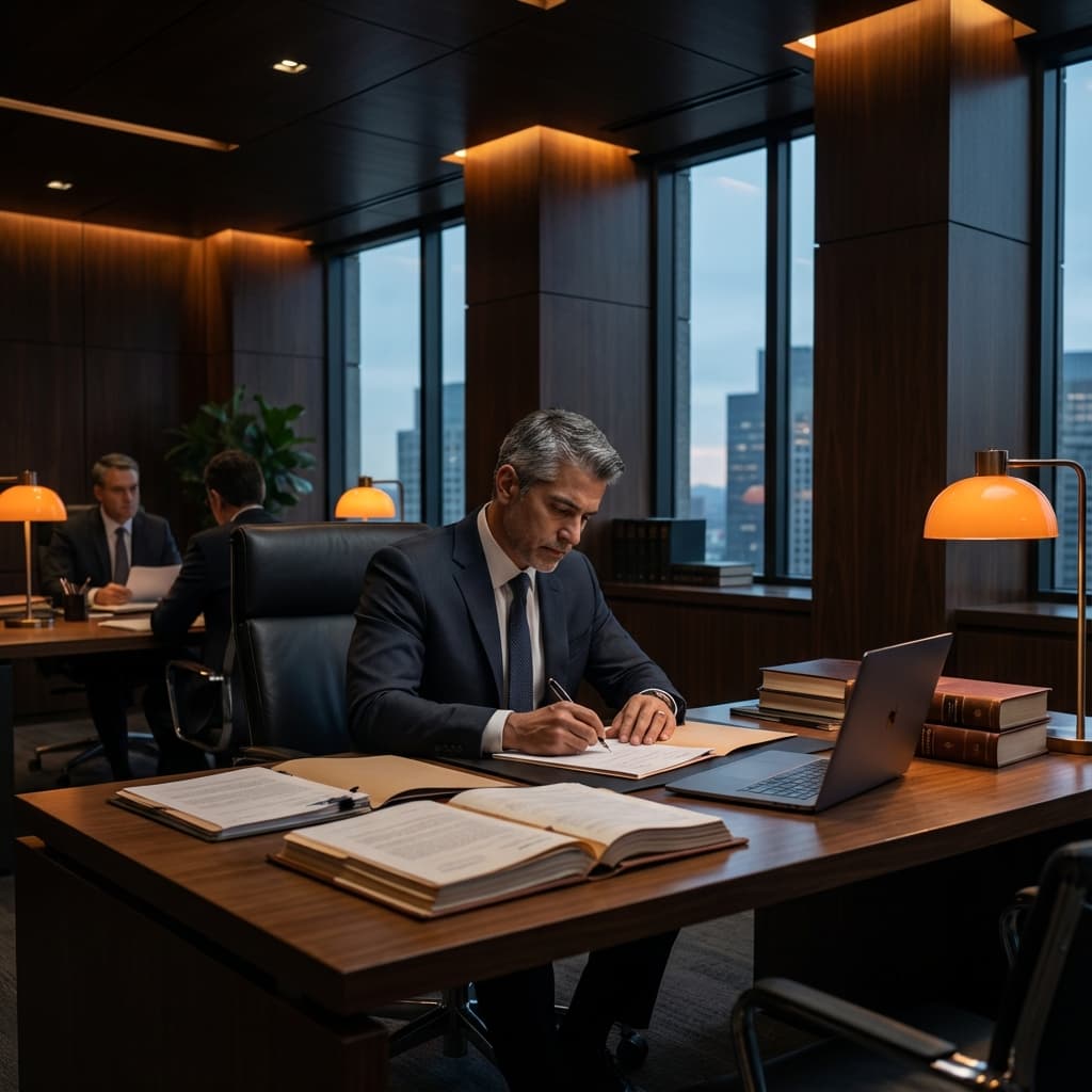 Legal professionals using private AI for confidential contract review and legal research